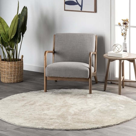 Nuloom Loni Solid Machine Washable Shag Area Rug 6ft BIVD01C-R606